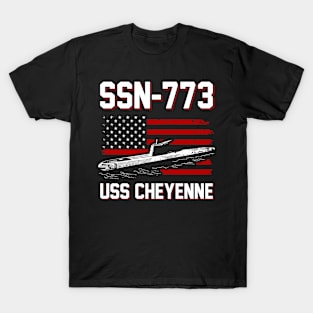 SSN-774 USS Cheyenne T-Shirt T-Shirt